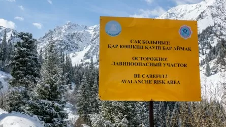 Алматинцев предупреждают об опасности схода лавин