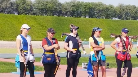 В двух упражнениях принимают участие казахстанцы на Кубке мира по стендовой стрельбе