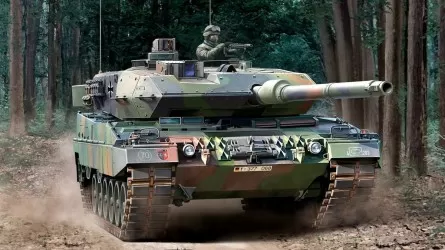 18 немецких танков Leopard 2 прибыли в Украину