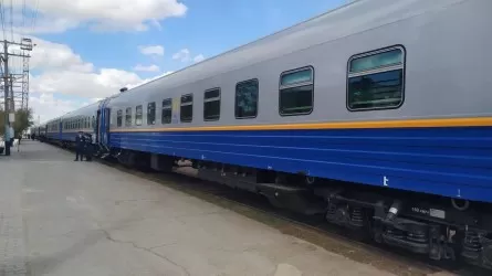 Новые вагоны запустили по маршруту Алматы – Мангистау