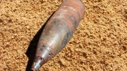 В бомбоубежище в Алматы нашли артиллерийский снаряд