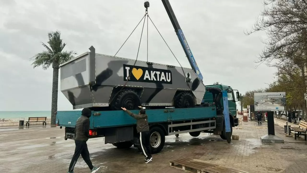 Ақтауда теңіз жағалауындағы заңсыз кәсіпкерлікті тоқтату жұмыстары басталды