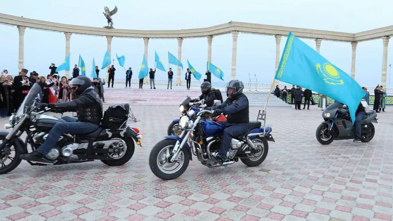 "Каспий – достық теңізі" мотошерушілері Маңғыстауға келді