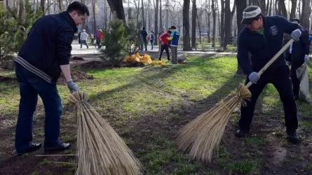 Алматыда жалпы қалалық сенбілік өтеді