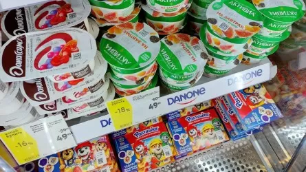 Danone ресейлік дүкен сөрелерінен көптеген брендтерін алып тастайды