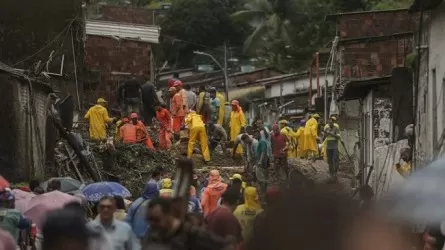 Бразилияда қатты нөсер салдарынан 5 мыңнан астам адам эвакуацияланды