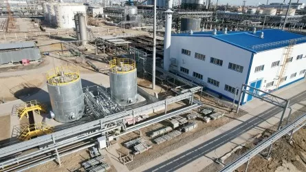Задымление произошло на Атырауском нефтеперерабатывающем заводе