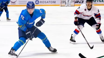 Сборная Казахстана по хоккею повторно разгромила команду Южной Кореи