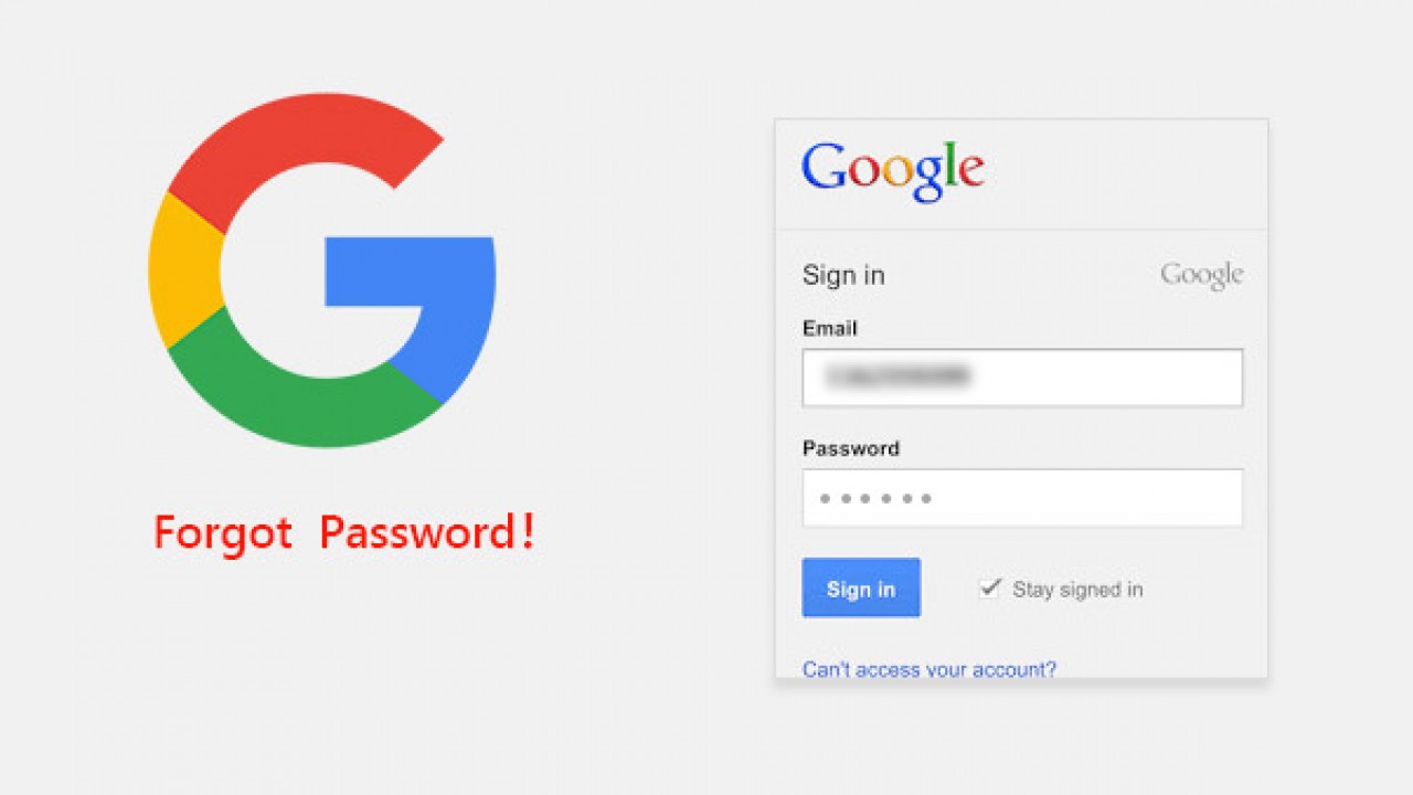 Google passwords