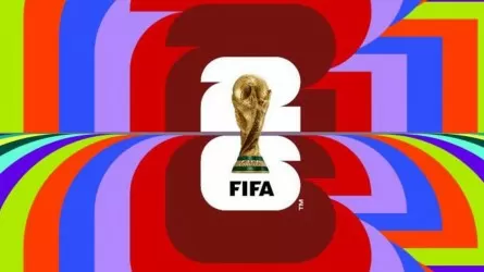 ФИФА 2026 жылғы футболдан әлем чемпионатының логотипін көрсетті