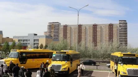 Қарағанды облысының ауылдық мектептері тағы сегіз жаңа автобус алды