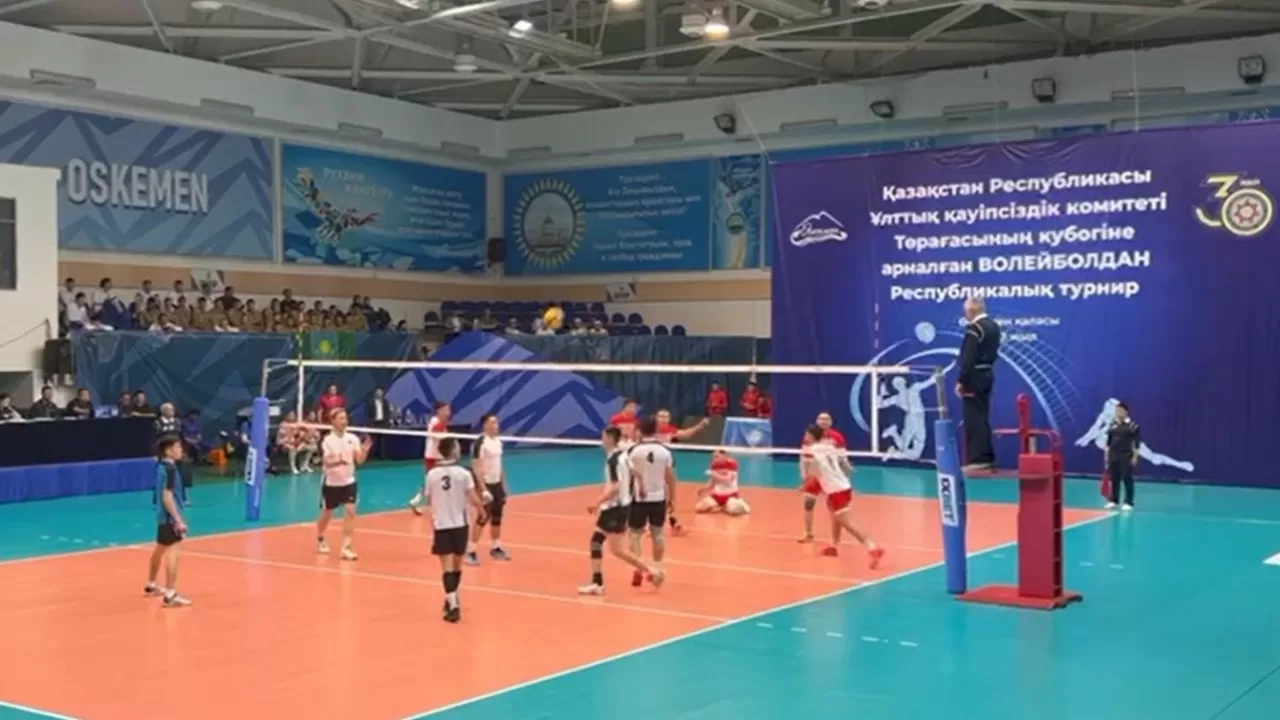 Павлодарские силовики выиграли турнир по волейболу в ВКО
