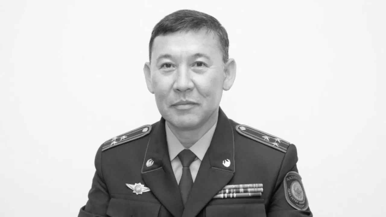 ІІМ Әкімшілік полиция комитеті төрағасының орынбасары Жандос Мұратәлиев қайтыс болды