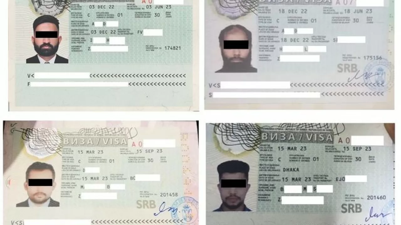 Канал изготовления поддельных шенген-виз выявили в Кыргызстане