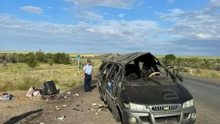 4 иностранца погибли в ДТП в Актюбинской области