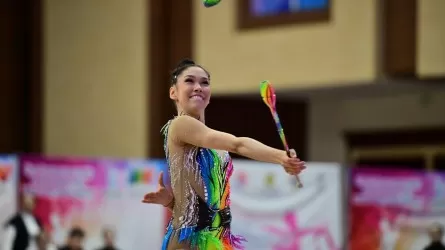 Казахстанка выиграла серебро на чемпионате Азии по художественной гимнастике