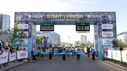 Astana Half Marathon: желаяқтар арасында жартылай марафон өтті
