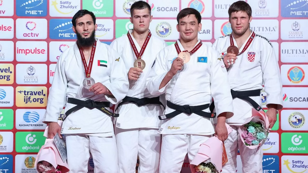 Сборная Казахстана стала четвертой в общем зачете Qazaqstan Barysy Grand Slam 