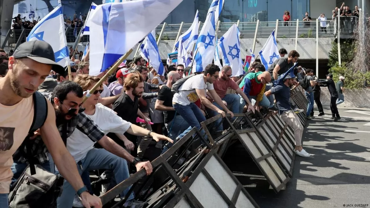 Израильские демонстранты намерены дойти до Иерусалима 