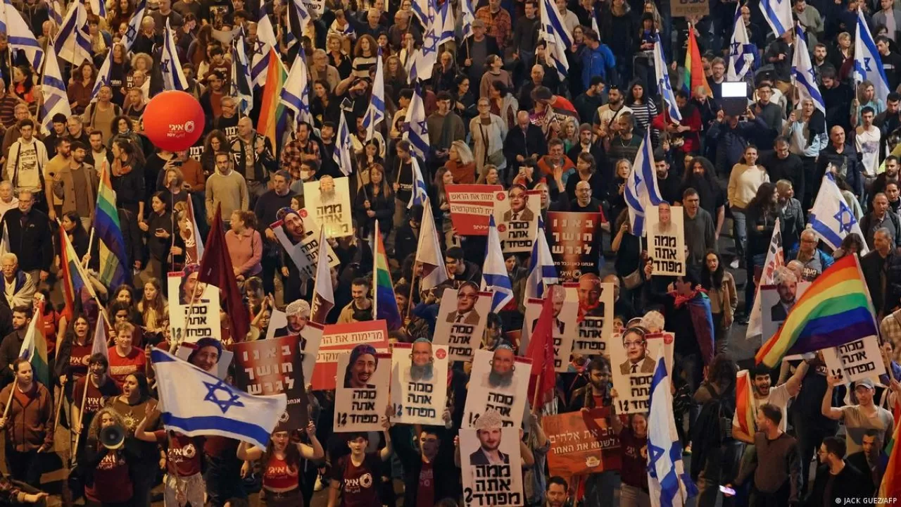 В Израиле продолжаются массовые выступления против судебной реформы 