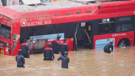 Семь тел достали из затопленного туннеля в Южной Корее