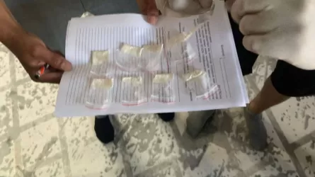 В Актюбинской области у 30-летнего мужчины изъяли 22 свертка наркотиков