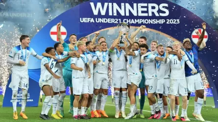 Сборная Англии спустя 39 лет выиграла молодежный чемпионат Европы по футболу