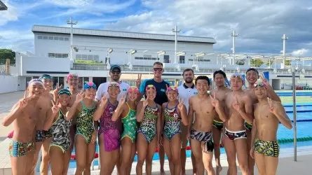 Олимпийский чемпион Дмитрий Баландин встретился с японским клубом по плаванию  