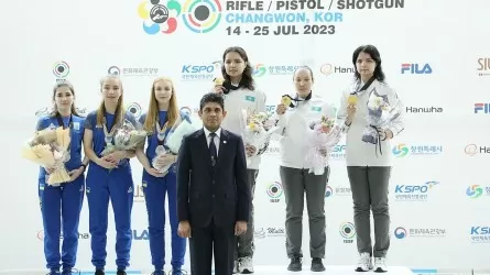 Успех казахстанских стрелков: 10 медалей на чемпионате мира  