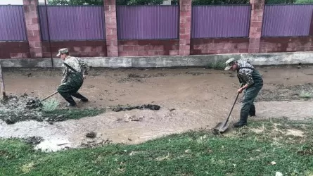 Сель повредил газопровод в Алматинской области