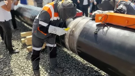 3-ю нитку магистрального газопровода Бухара – Урал начали строить в Актюбинской области