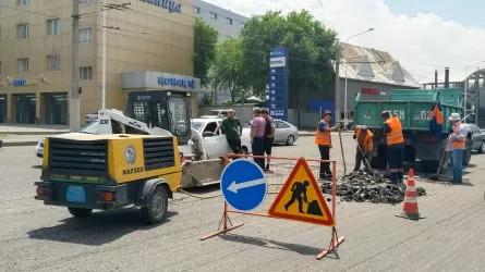 Где в Алматы будут ремонтировать дороги?