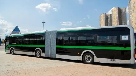 Парк общественного транспорта Астаны пополнили около 90 автобусов 