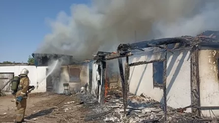 В одном из сел Павлодарской области в огне погиб двухлетний ребенок