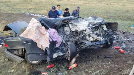 Три человека погибли в ДТП на трассе Караганда - Аягуз - Бугаз 