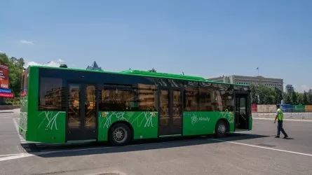 Алматыда бүгіннен бастап 60 жаңа автобус жолға шығады
