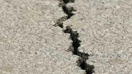 Землетрясение случилось в 880 км от Алматы