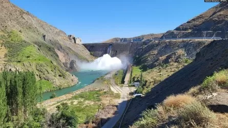 Сколько воды Кыргызстан передал Казахстану?