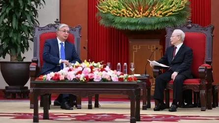 Токаев сообщил главе Центрального комитета Компартии Вьетнама о готовности к укреплению взаимодействия