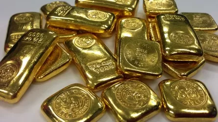 В Казахстане падает спрос на золотые слитки