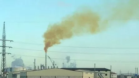 На заводе "КазАзот" произошел выброс нитрозного газа в атмосферу