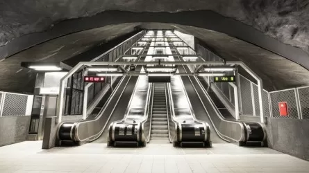 Одну из самых глубоких станций метро в мире строят в Стокгольме   