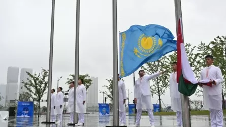 Флаг Казахстана поднят в Ханчжоу: начались Азиатские игры  
