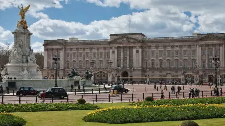 Противники британской монархии протестуют в Букингемском дворце