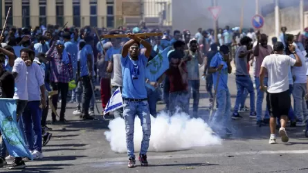 В Тель-Авиве десятки людей пострадали в результате протестов эритрейцев