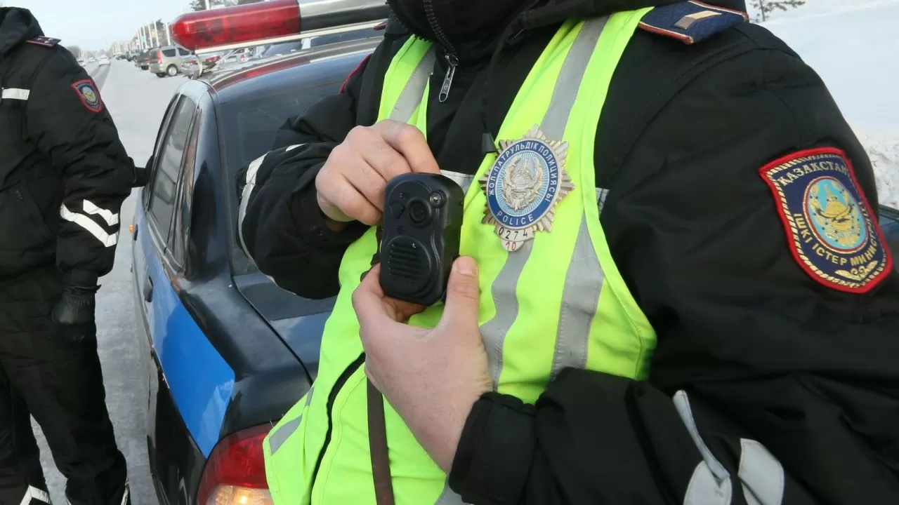 Шымкентте тәртіп сақшыларының заңды талабына бағынбаған жүргізуші ұсталды