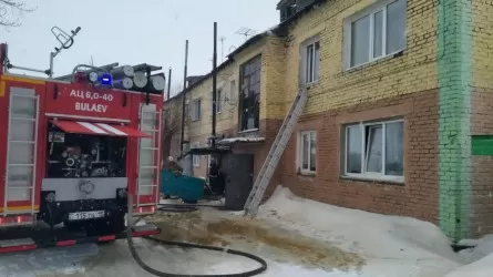 Пожар в кочегарке едва не унес жизни 13 человек в СКО