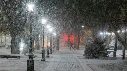 Сильные снегопады и морозы до 30 градусов ожидаются в Казахстане