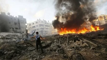 Военные Израиля нанесли удары по 150 целям ХАМАС в секторе Газа