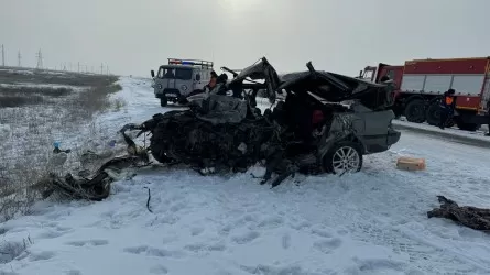 Три человека скончались в дорожной аварии в Жетысуской области